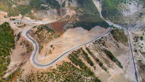 Perfundon rikonstruksioni i rruges panoramike te Kurveleshit